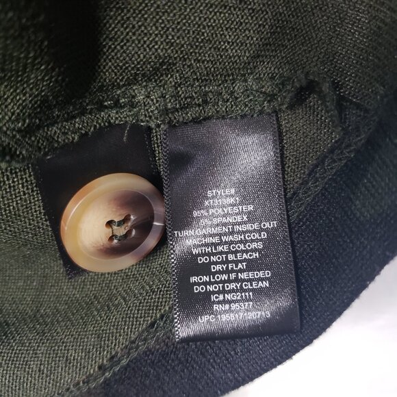 Social Standard Sanctuary Women's Sz 2XL Green Camouflage Button-up Cardigan - Picture 6 of 6